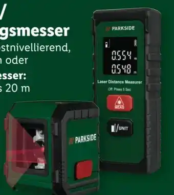 Lidl Parkside Kreuzlinienlaser Angebot