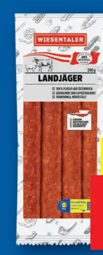 Lidl Wiesentaler Landjäger Salami Angebot