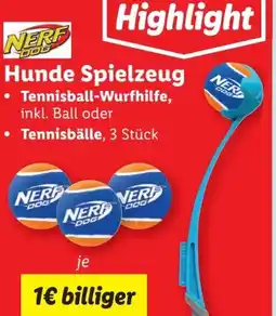 Lidl Nerf Dog Hundespielzeug Angebot