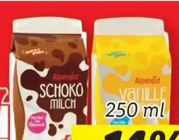Lidl Alpengut Schokomilch Angebot