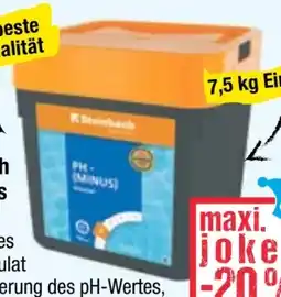 Maximarkt Steinbach pH-(minus) Granulat Angebot