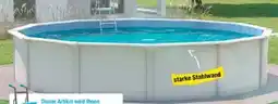 Maximarkt Steinbach Stahlwandpool Set Nuovo de Luxe II Angebot