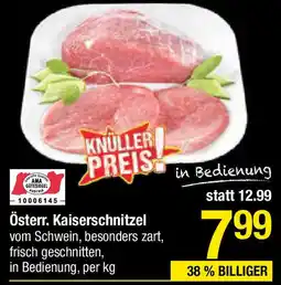 Maximarkt Österr. Kaiserschnitzel vom Schwein Angebot