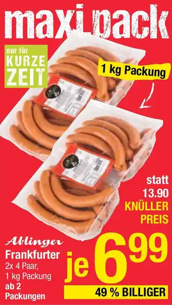 Maximarkt Frankfurter Angebot