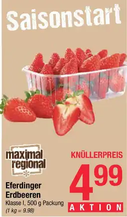 Maximarkt Eferdinger Erdbeeren Angebot