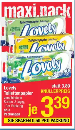 Maximarkt Lovely Toilettenpapier Angebot
