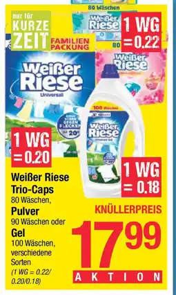 Maximarkt Weißer Riese Trio-Caps Angebot
