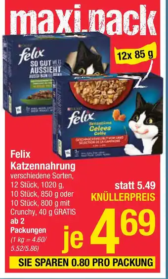 Maximarkt Felix Katzennahrung Angebot