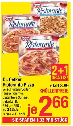 Maximarkt Ristorante Pizza versch. Sorten Angebot