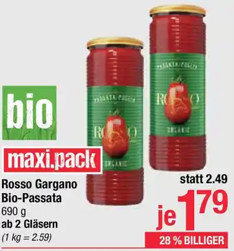 Maximarkt Rosso Gargano Bio-Passata Angebot