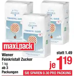 Maximarkt Feinkristallzucker Angebot