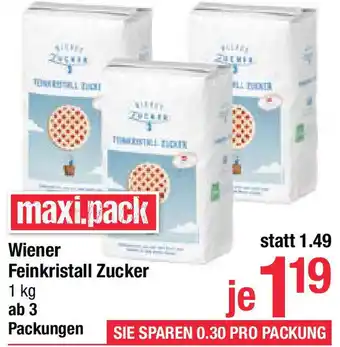 Maximarkt Feinkristallzucker Angebot