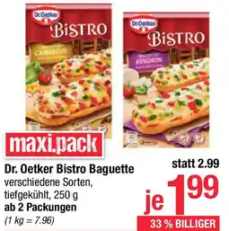 Maximarkt Bistro Baguette Angebot