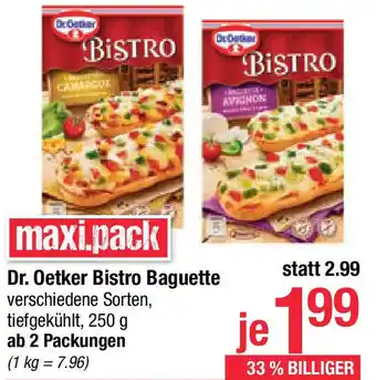 Maximarkt Bistro Baguette Angebot