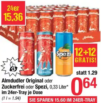Maximarkt Original oder Zuckerfrei oder Spezi Angebot