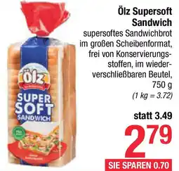 Maximarkt Ölz Supersoft Sandwich Angebot