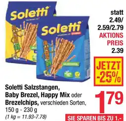 Maximarkt Salzstangen, Baby Brezel, Happy Mix oder Brezelchips Angebot