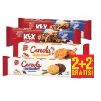 Maximarkt Cereola Keks, Hafer-Cookie oder KEX Farmer Cookies Maximarkt Angebot