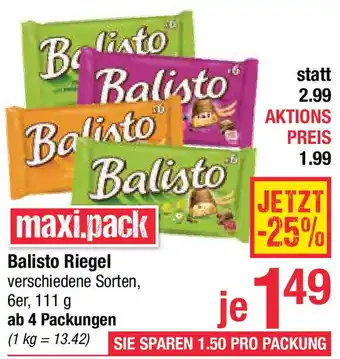 Maximarkt Riegel Angebot