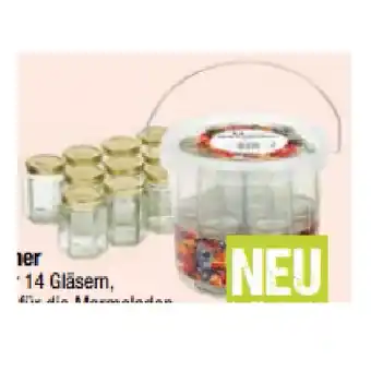 Maximarkt Pflückeimer 10 oder 14 Gläsern Maximarkt Angebot