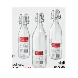Maximarkt Glasflasche 1 Liter, 12-Kant Maximarkt Angebot