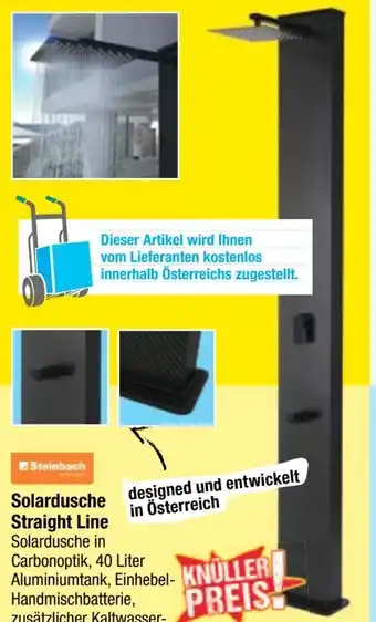 Maximarkt Steinbach Solardusche Straight Line Angebot