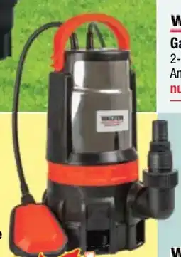 Maximarkt Walter Schmutzwasserpumpe Angebot