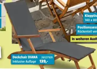 Bauhaus Deckchair Diana Angebot