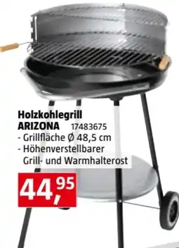 Bauhaus Grillstar Holzkohlegrill Arizona Angebot