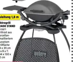 Bauhaus Weber Elektrogrill Q 2400 Stand Angebot