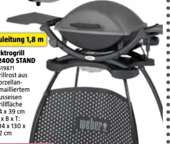 Bauhaus Weber Elektrogrill Q 2400 Stand Angebot