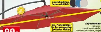 Bauhaus sunfun Ampelschirm Toscana II Angebot