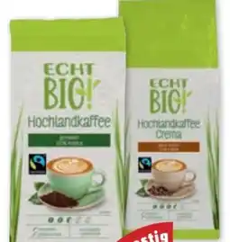 PENNY Echt Bio Hochlandkaffee Angebot