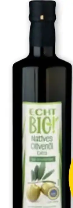 PENNY Echt Bio Natives Olivenöl Extra Angebot