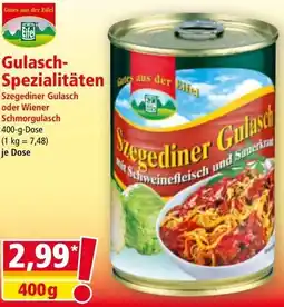 Norma Gulasch- Spezialitäten Angebot