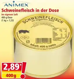 Norma Schweinefleisch in der Dose Angebot