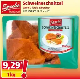 Norma Schweineschnitzel Angebot