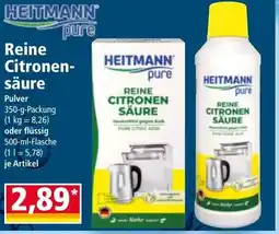 Norma Reine Citronensäure Angebot
