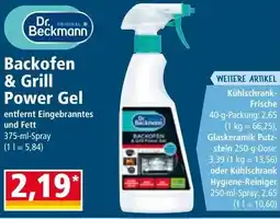 Norma Backofen & Grill Power Gel Angebot