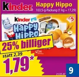 Norma Happy Hippo Angebot