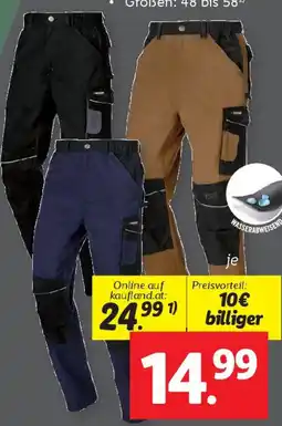 Lidl Herren- Arbeits- bundhose Angebot