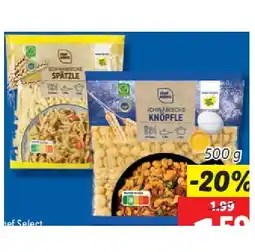 Lidl Eierspätzle/Eierknöpfle Lidl APP Preis Angebot