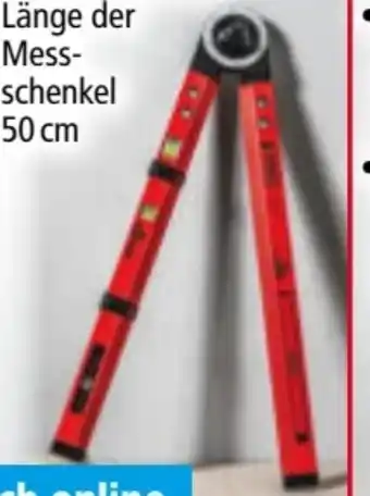 Norma Kraft Werkzeuge Universal Winkellineal Angebot