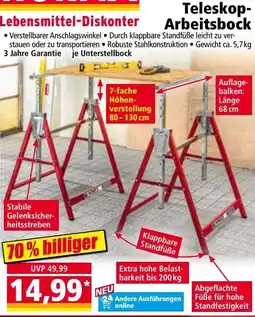 Norma Teleskop-Arbeitsbock Angebot