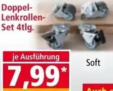 Norma Doppel- Lenkrollen- Set Angebot