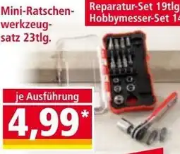 Norma Mini-Ratschen- werkzeug- satz Angebot