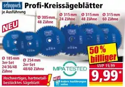 Norma Profi-Kreissägeblätter Angebot