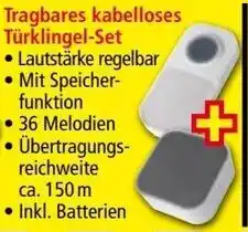 Norma Tragbares kabelloses Türklingel-Set Angebot