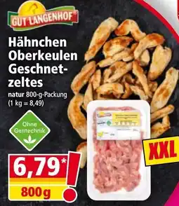 Norma Hähnchen Oberkeulen Geschnetzeltes Angebot
