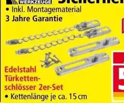 Norma Edelstahl Türketten- schlösser Angebot